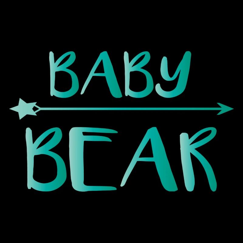 Bébé ours avec flèche