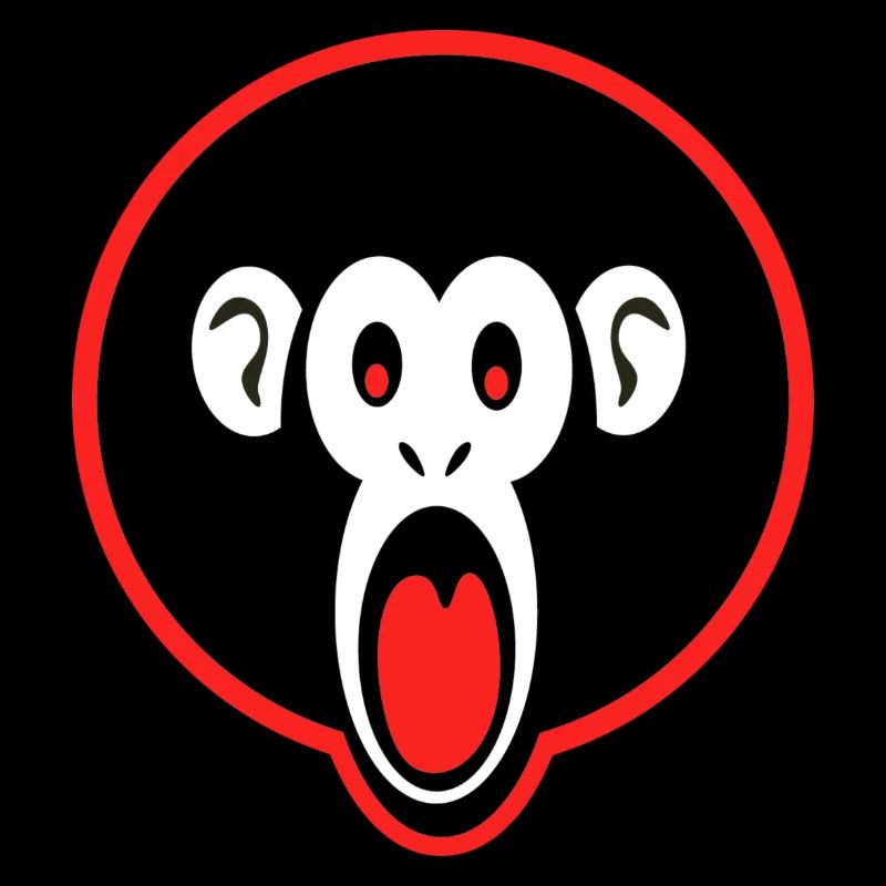 shocked monkey