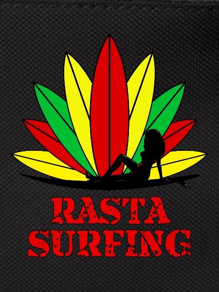 rasta surfing