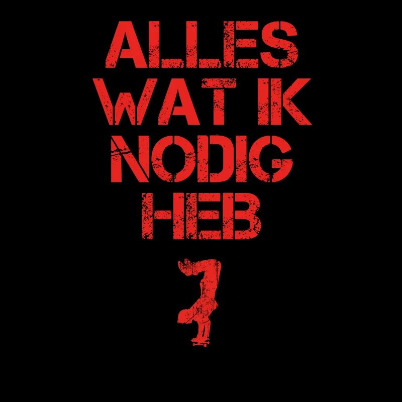 presentje wat ik nodig skateboard skateboarder han