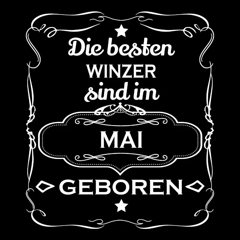 Die besten geboren Geschenk WINZER MAI