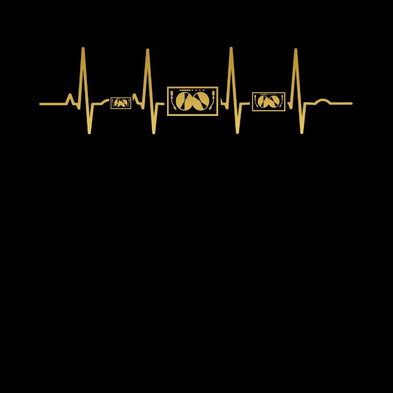 Herzschlag ekg herz human evolution TECHNO DJ ELEC