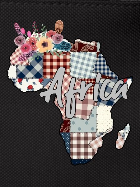 Africa Fabric Map
