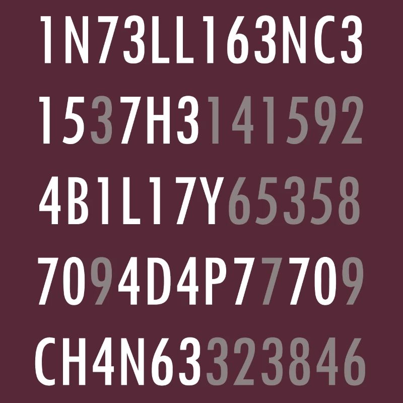 Intelligence-Citation de science intelligence nerd