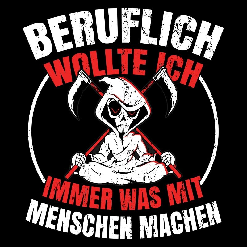 Sensenmann Comedy Lustiges Geschenk Männer Biker