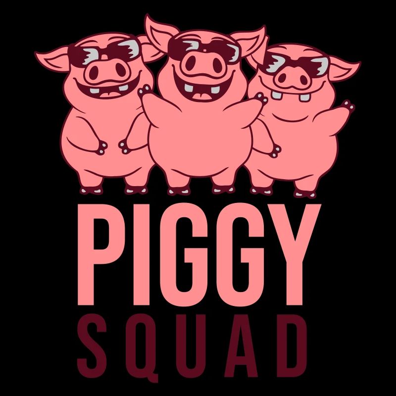 Cochons de l’équipe Piggy Squad