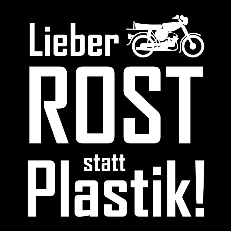 Simson - lieber Rost statt Plastik