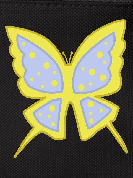 Blue-yellow light papillion