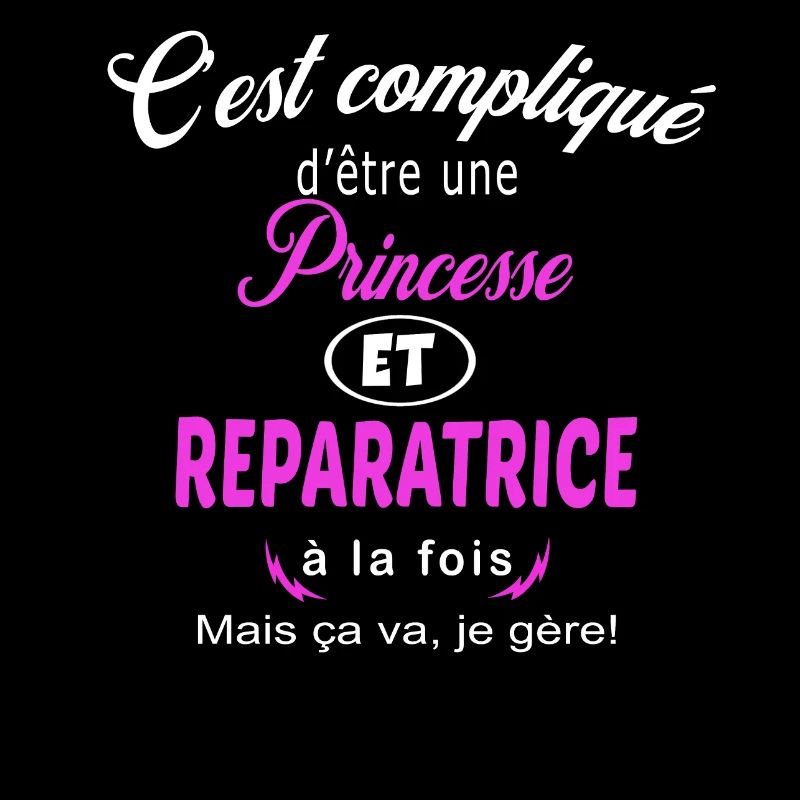 c'est compliqué princesse et reparatrice