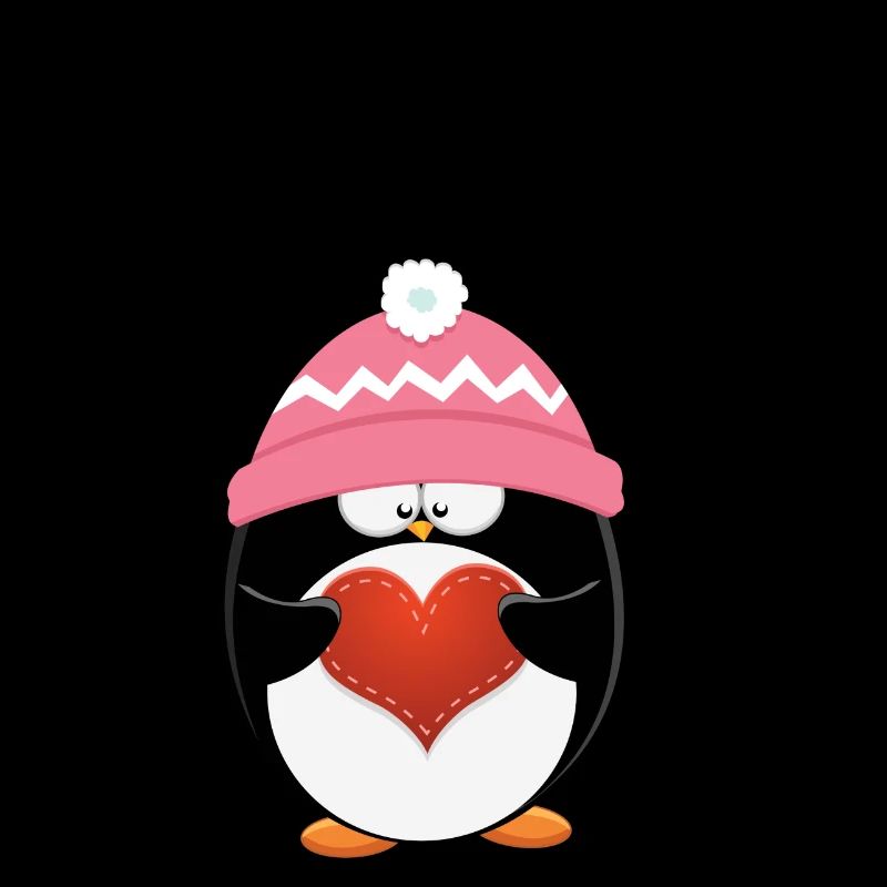 Pinguin Kuschen Schmusepullover