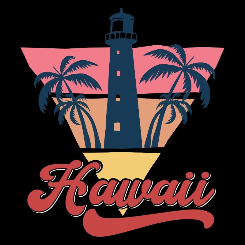 Conception de brin de plage d’Hawaï