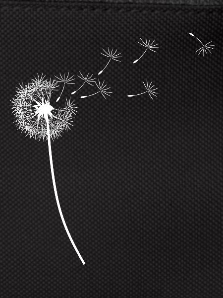 Dandelion in the wind