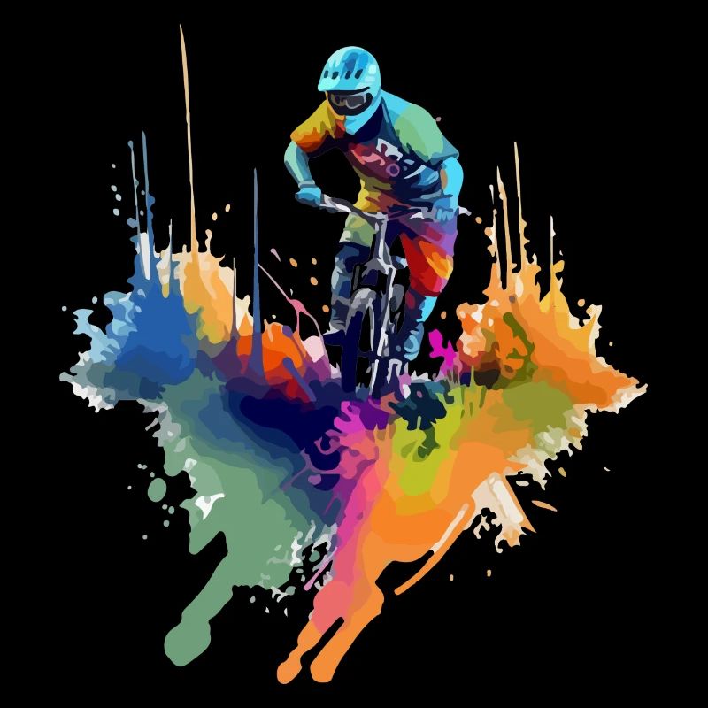Mountain biking Loic
