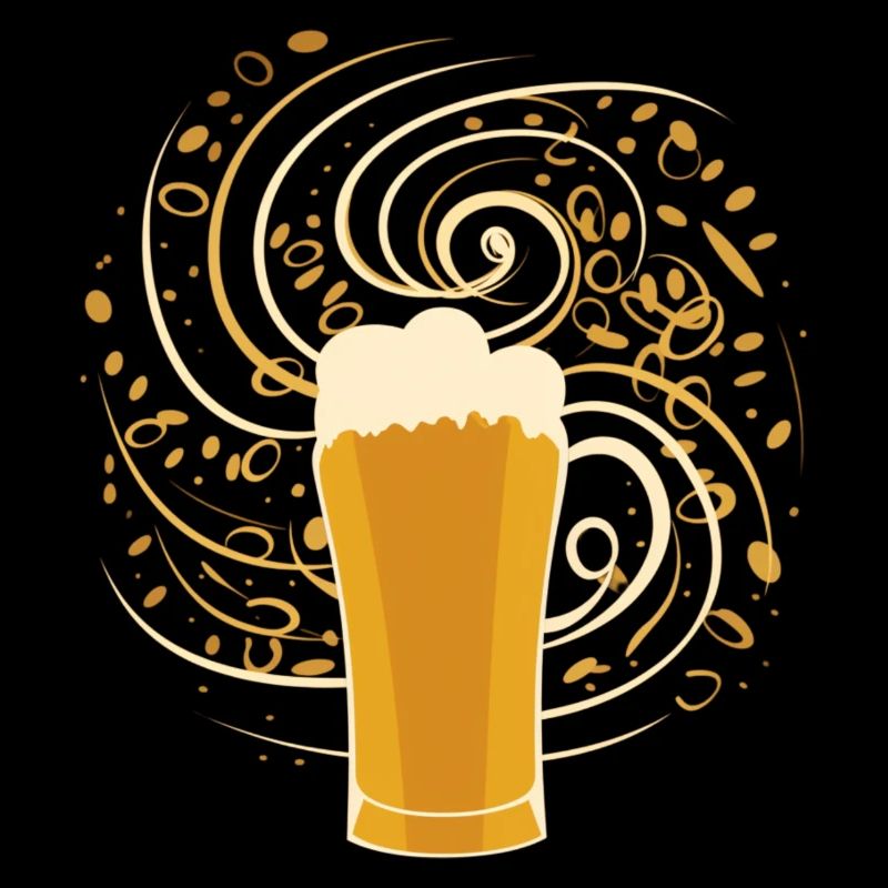 Cool craft beer motif