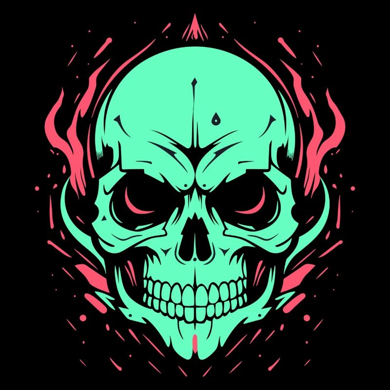 Skull neon