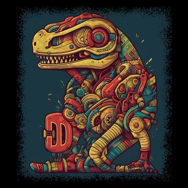 Déclaration de cadeaux de costume de dinosaure mignon