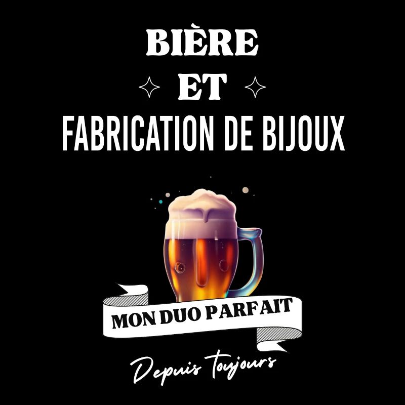 Bière Mon duo parfait et fabrication de bijoux