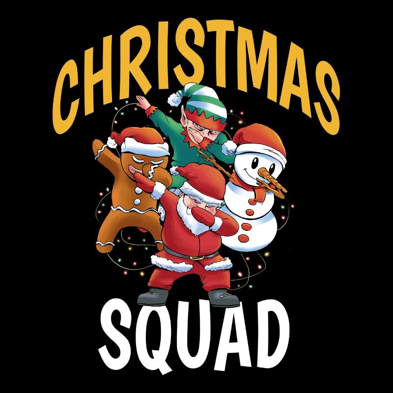 Troupe de figurines de Noël Dabbing