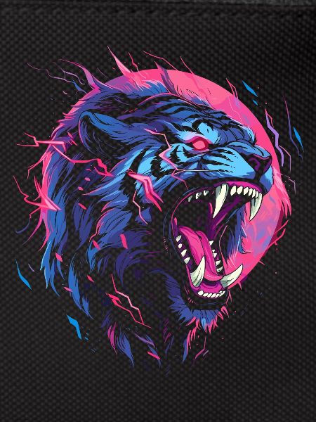 Synthwave Tiger