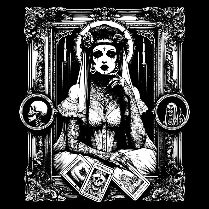 Viktorianisches Tarot-Diagramm