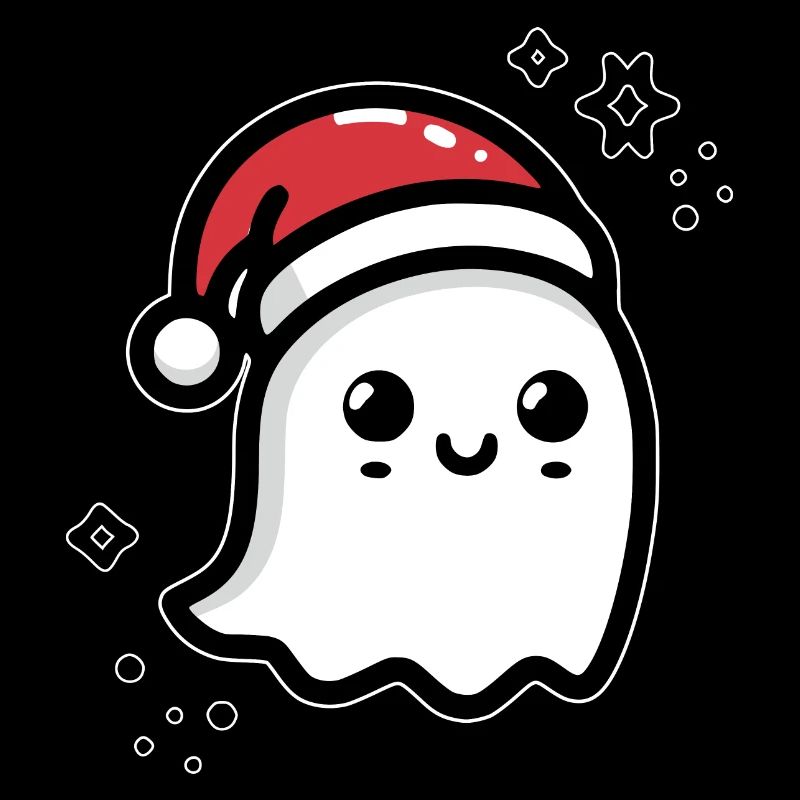 Noël fantôme mignon