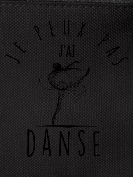 I can't, I danced.