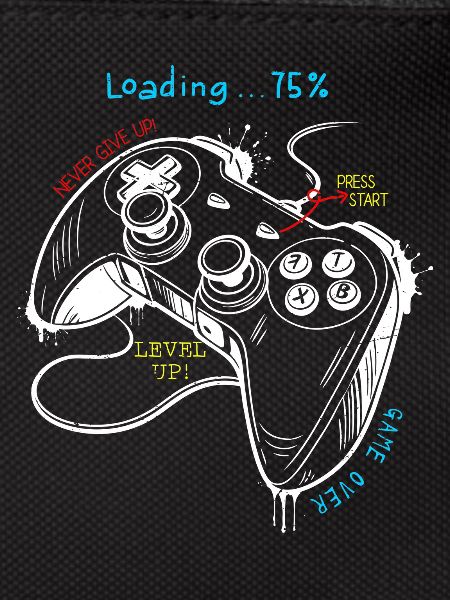Controller-Kunst im Retro-Gaming-Stil