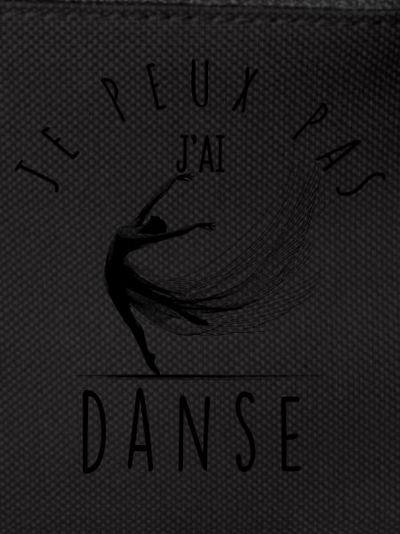 I can't, I danced.