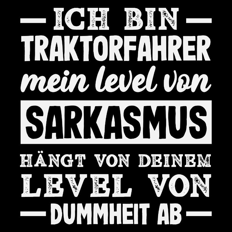 Lustiges Traktorfahrer Geschenk