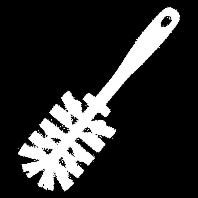 Klobürste Icon WC Putzen Vektor
