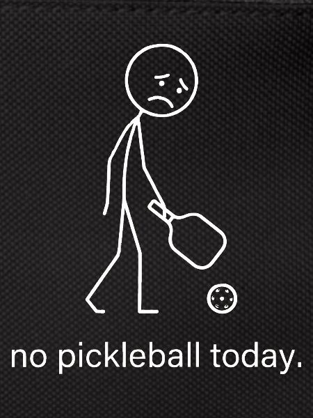 Pas de pickleball aujourd’hui