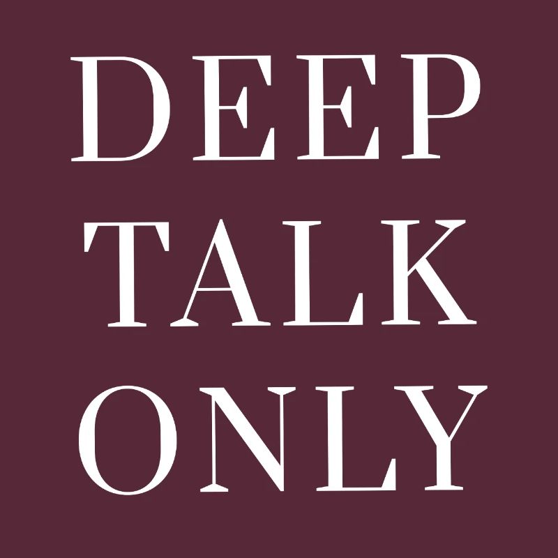 Deep Talk Only – Conception minimale de citations introverties