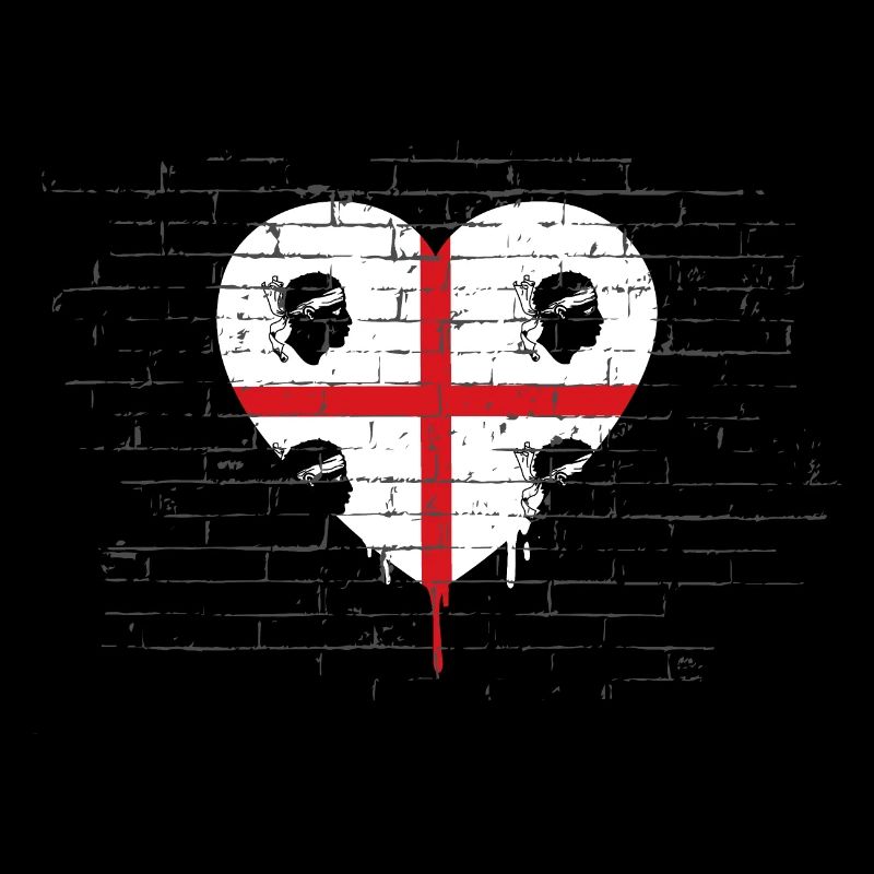 Drapeau de la Sardaigne Drapeau sarde Drapeau de la Sardaigne