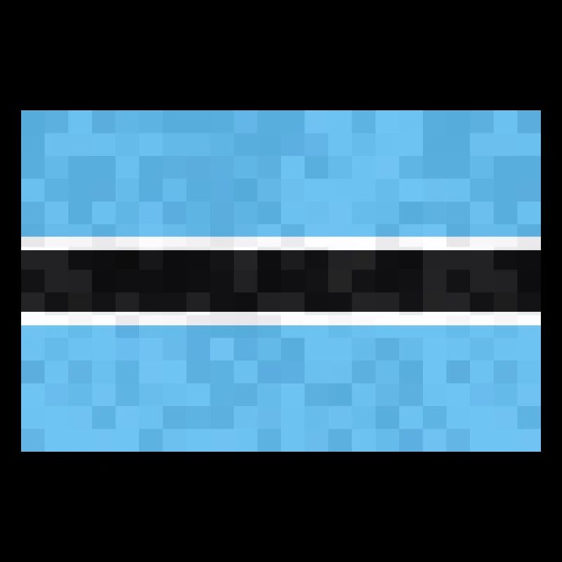 Botswana Drapeau Botswana Drapeau Afrique