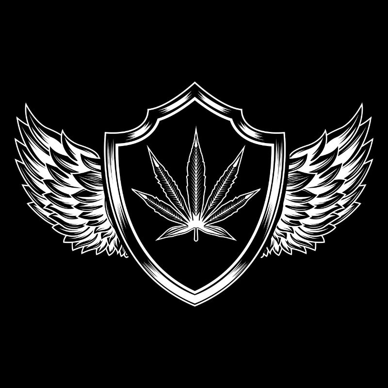 Feuille de chanvre Crest Cannabis