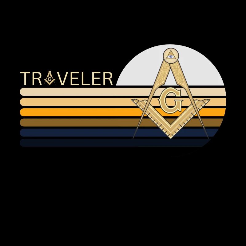 Francs-maçons Franc-maçonnerie Compass Tshirt