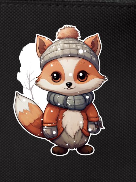 Fox in the snow
