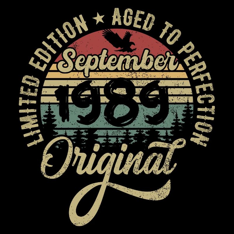 36e anniversaire Septembre 1989 - 36 ans