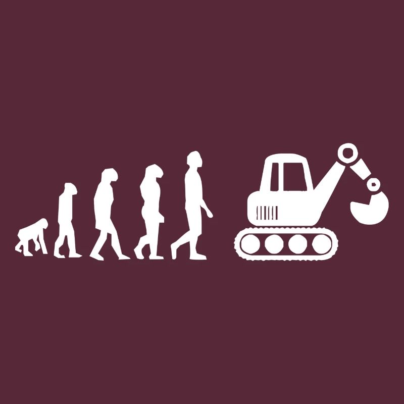 Evolution mechanischer Bagger