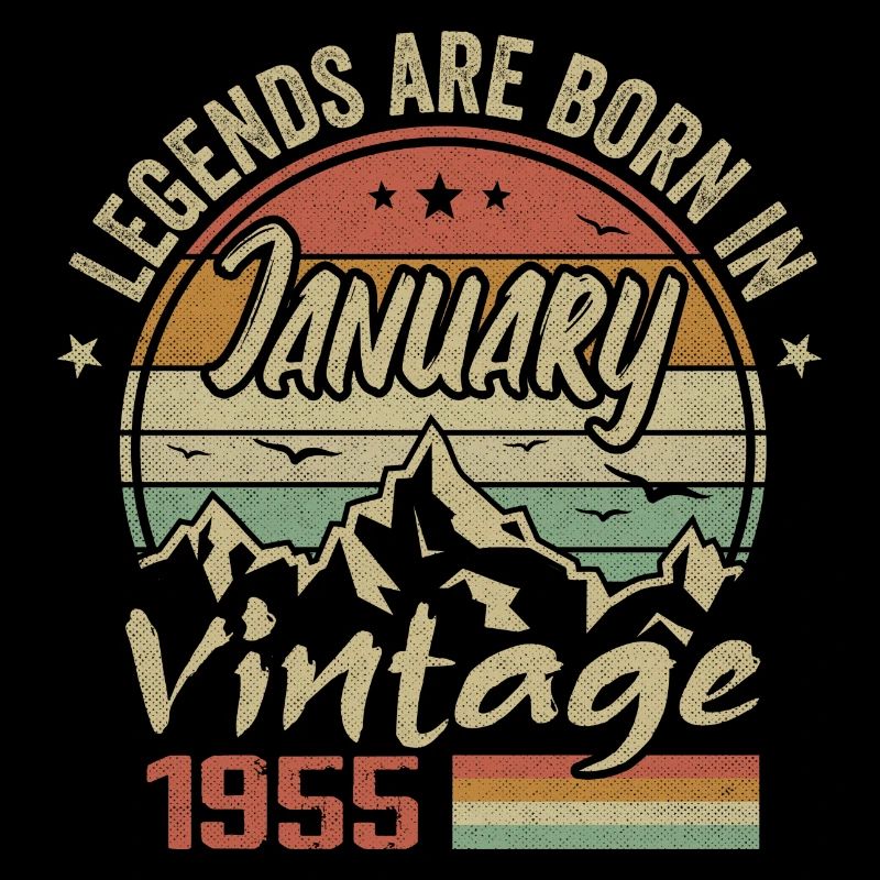 Les Légendes Sont Nées En Janvier 1955 - 1955