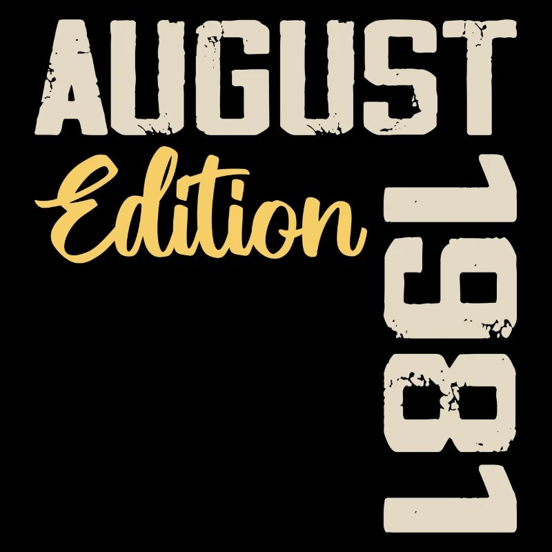 Jubiläum August 1981 - Limitierte Auflage August 1981
