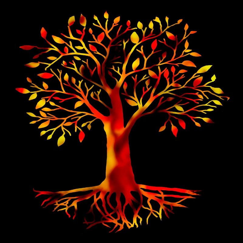 BAUM DES LEBENS - YGGDRASIL, CRAN BETHADH