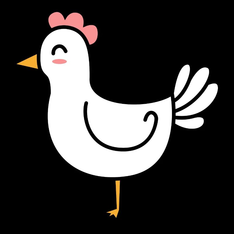 Huhn Comic Tier