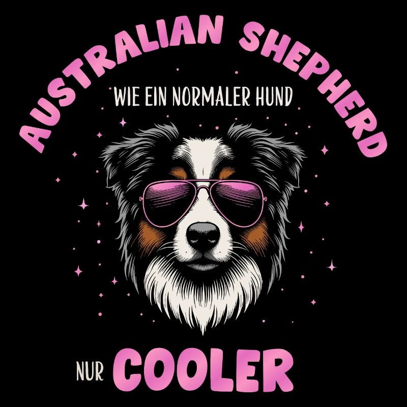 Aussie - wie ein normaler Hund nur cooler pink