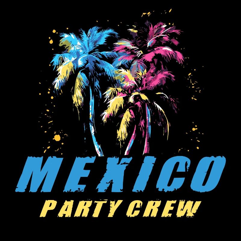 Mexique Party Crew Vacances Dire