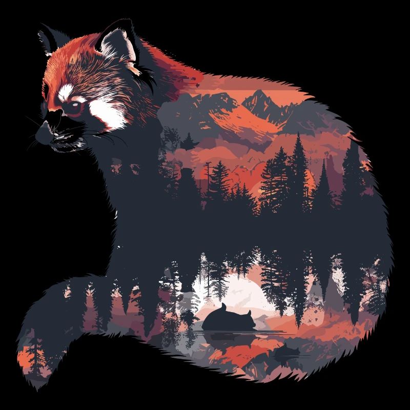 Red Panda Cat Bear Red Panda