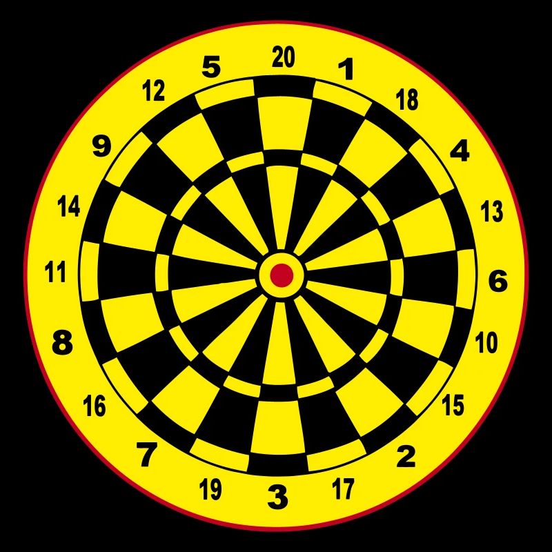 Dart, Dartpfeil, Darts, Sticker ,Dartscheibe