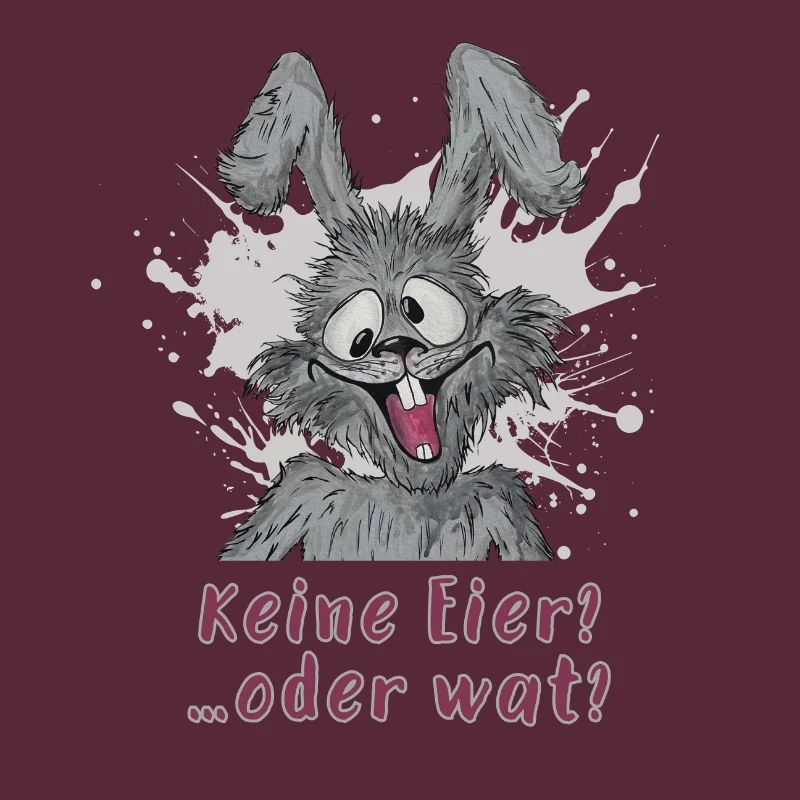 Keine Eier?….oder wat? Osterhase statement