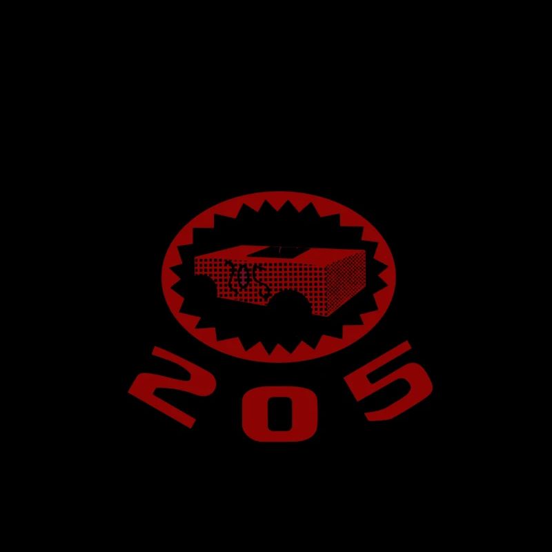 205 Generation Emblem ref: 8663RN