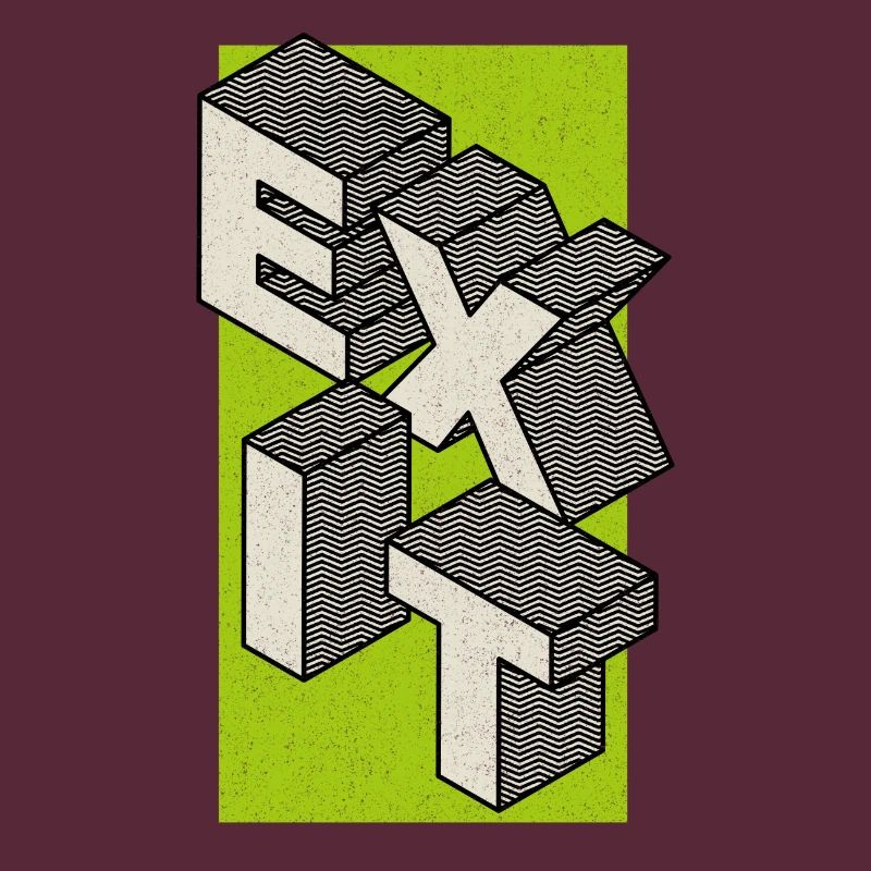 Exit - take the exit - in green